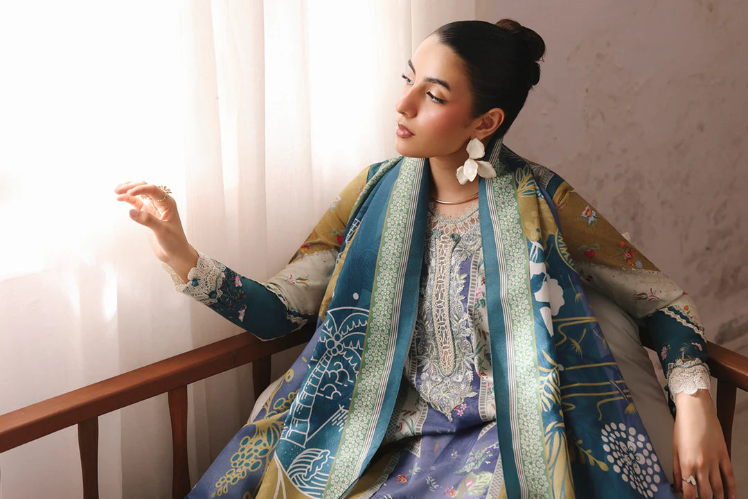 QW - 10A - Alina | Qalamkar  | Qprints Winter Collection 2025