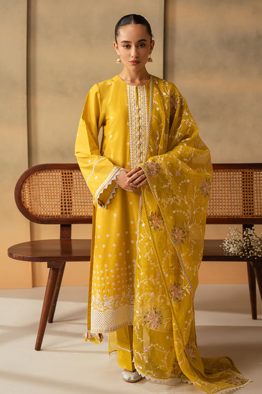 CEYLON YELLOW | Cross stitch | Mahiri Volume 3 Embroidered Collection 2024