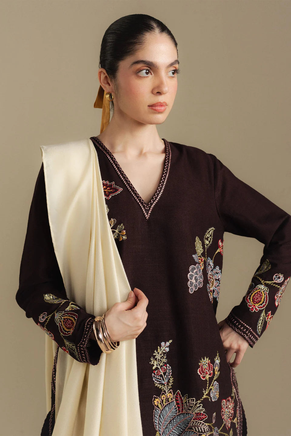 Berry 3A | Coco By Zara Shahjahan Winter Edit| Unstitched Collection 2025