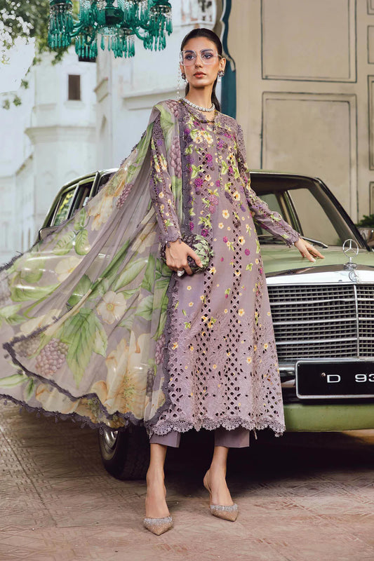 Maria B Mprints Rani Mahal Fall | Design # 6B Unstitched | Collection 2025