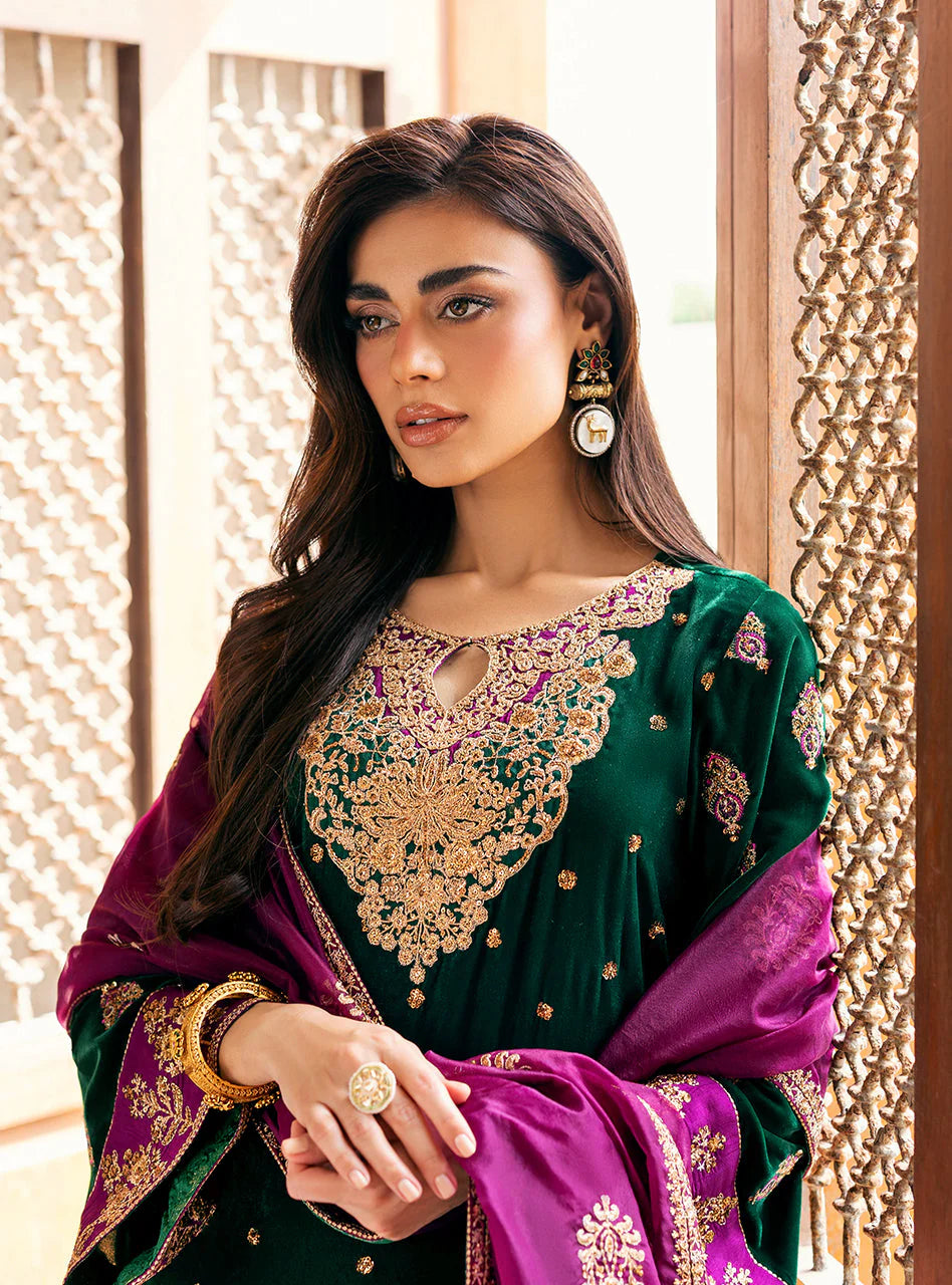 Esha | Zainab Chottani Velvet Collection 2025