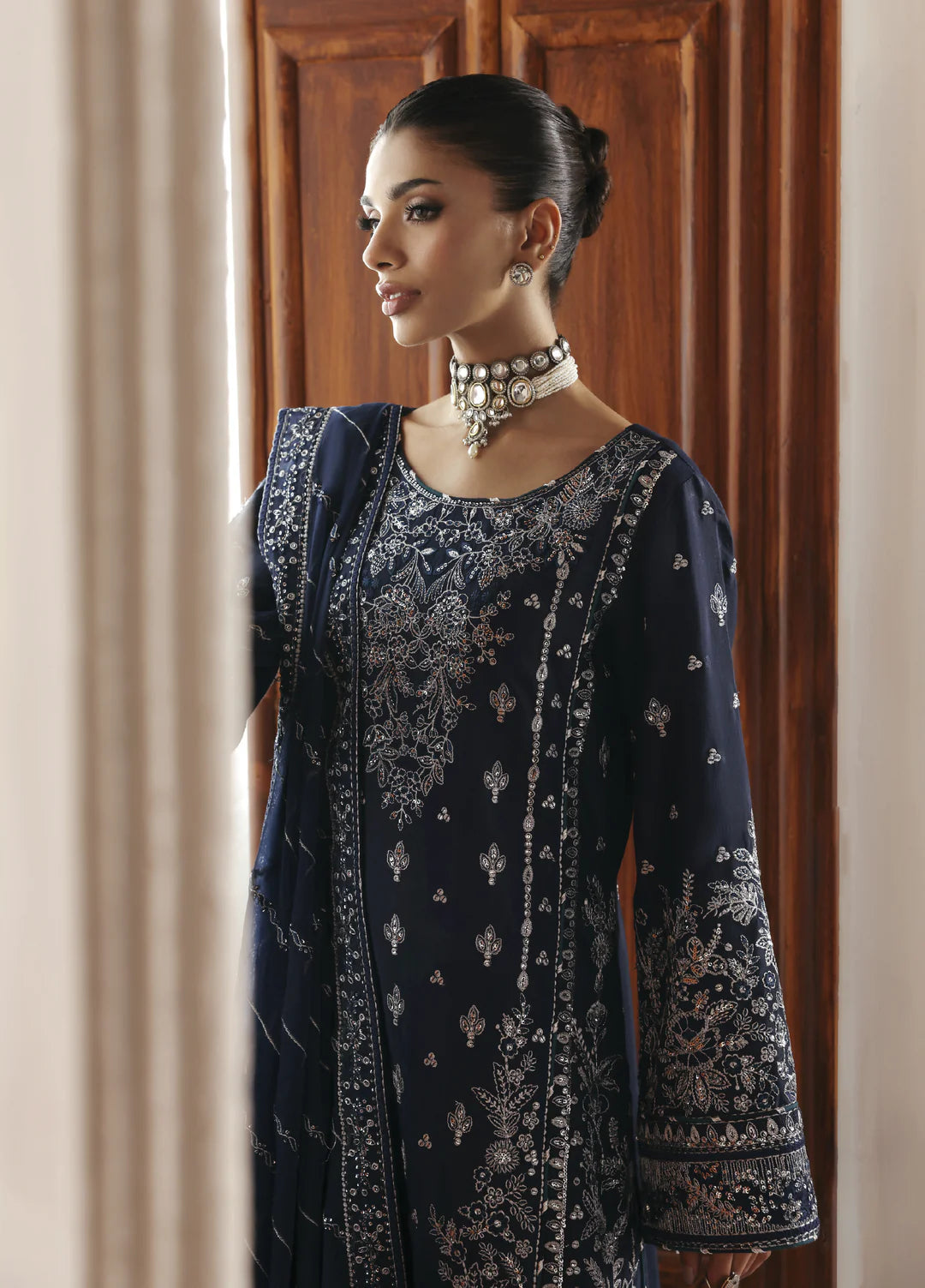 SAPHIRA | SERICA UNSTITCHED RAW SILK COLLECTION 2025