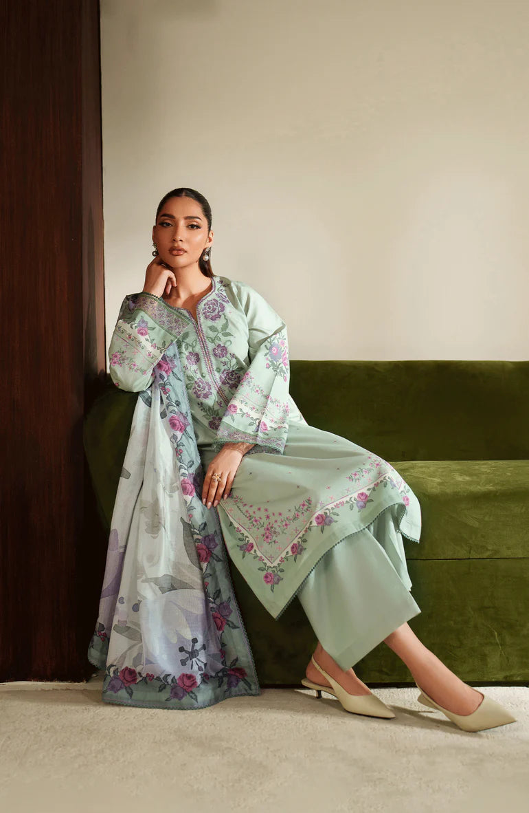 AVELINE | Seran Ilara | Unstitched Cambric Edit 2025
