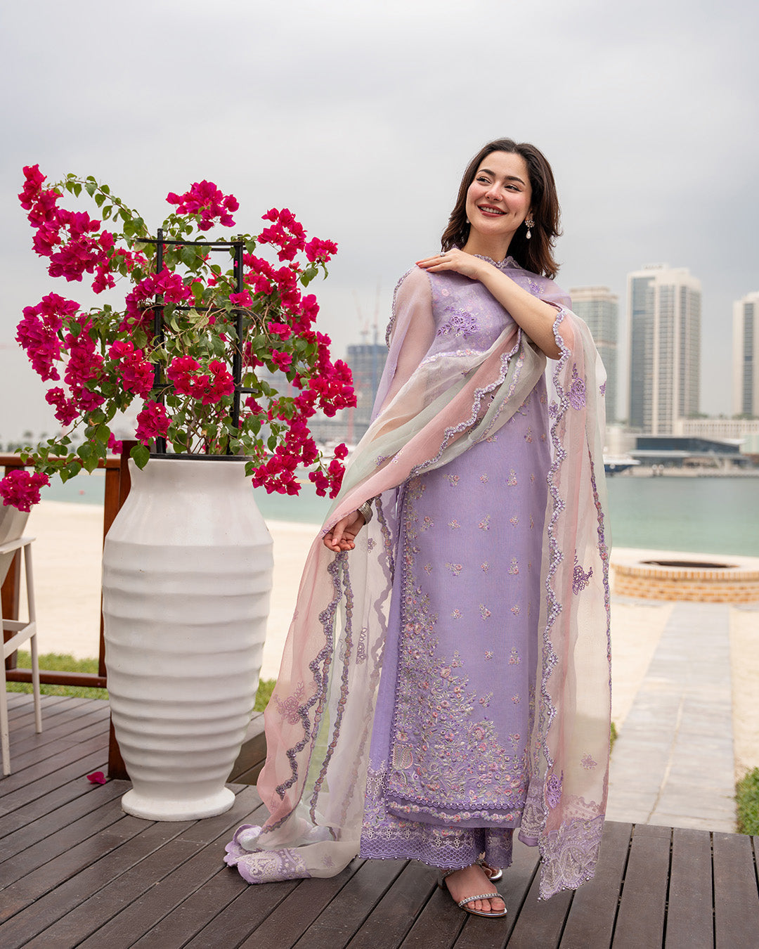 Suela | Faiza Saqlain | Aya Luxury Lawn Collection 2026