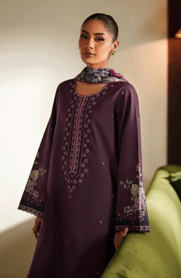 PLUMORA | Seran Ilara | Unstitched Cambric Edit 2025