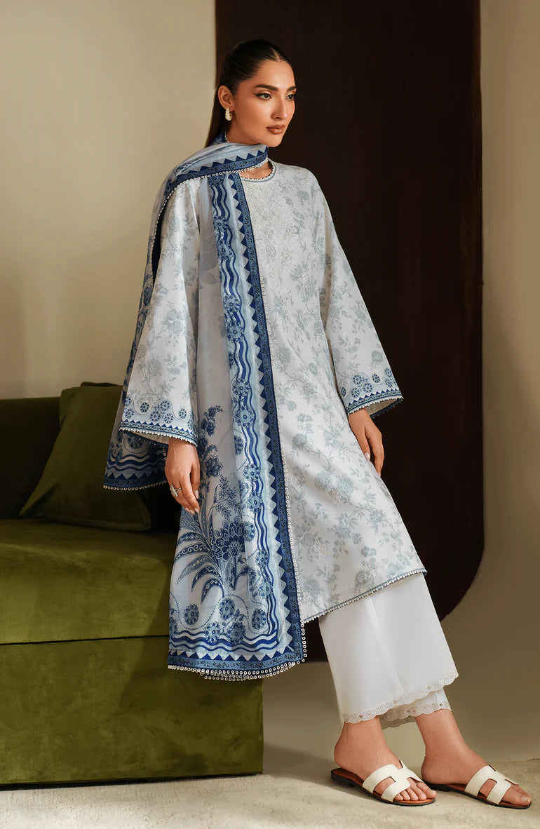 AZZURA | Seran Ilara | Unstitched Cambric Edit 2025