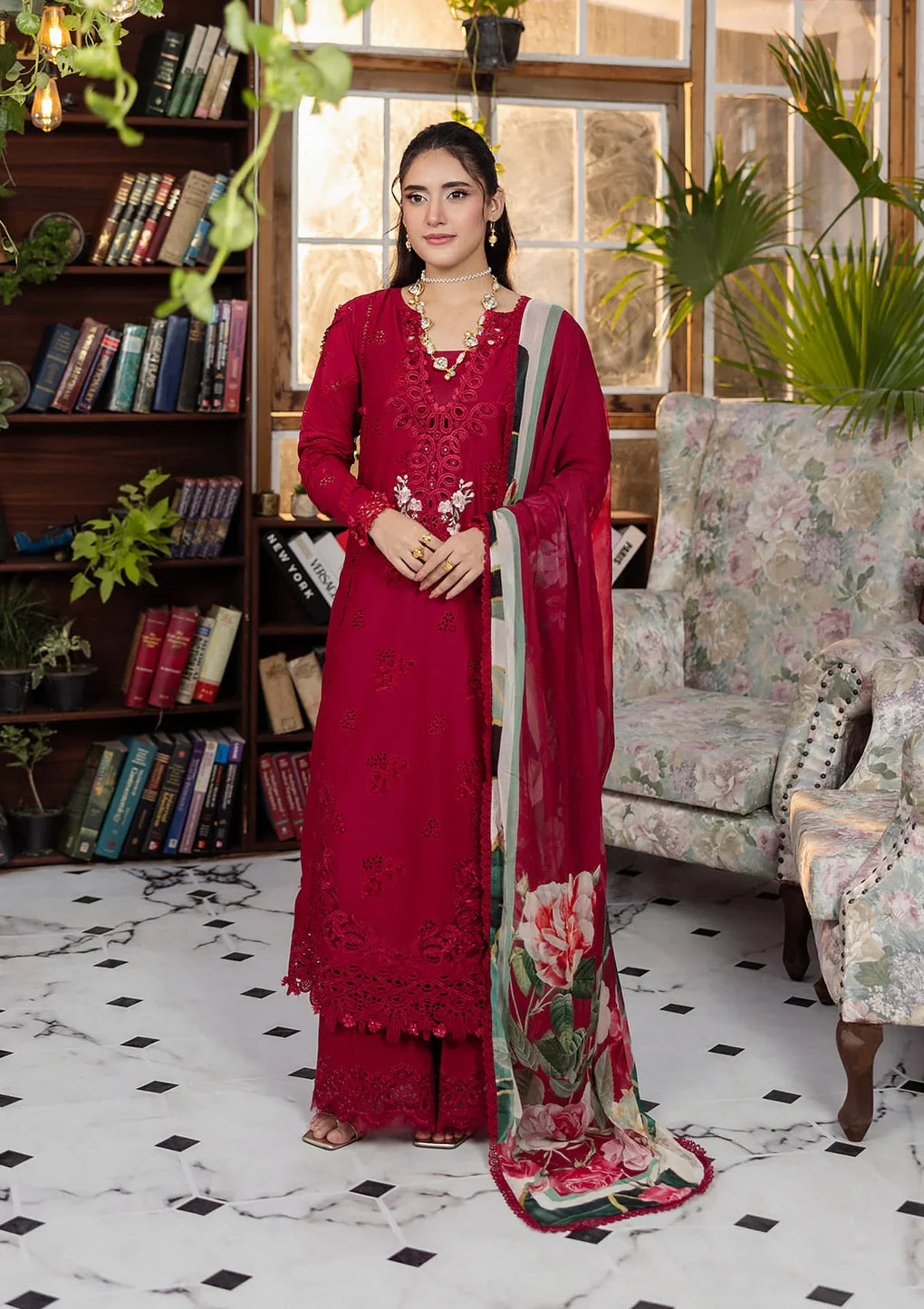 EEC-4A RUBELET | Elaf | E Craft Chikankari Collection 2025