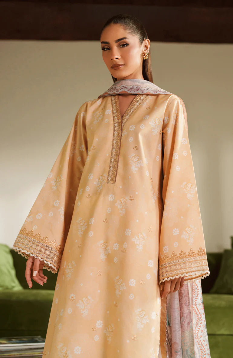 SOLARIA | Seran Ilara | Unstitched Cambric Edit 2025