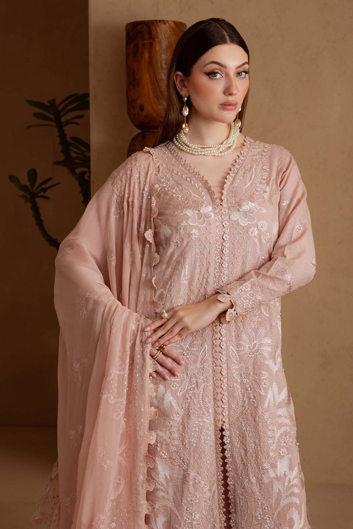 NE-172 | Nureh | Unstitched Karandi Collection 2025
