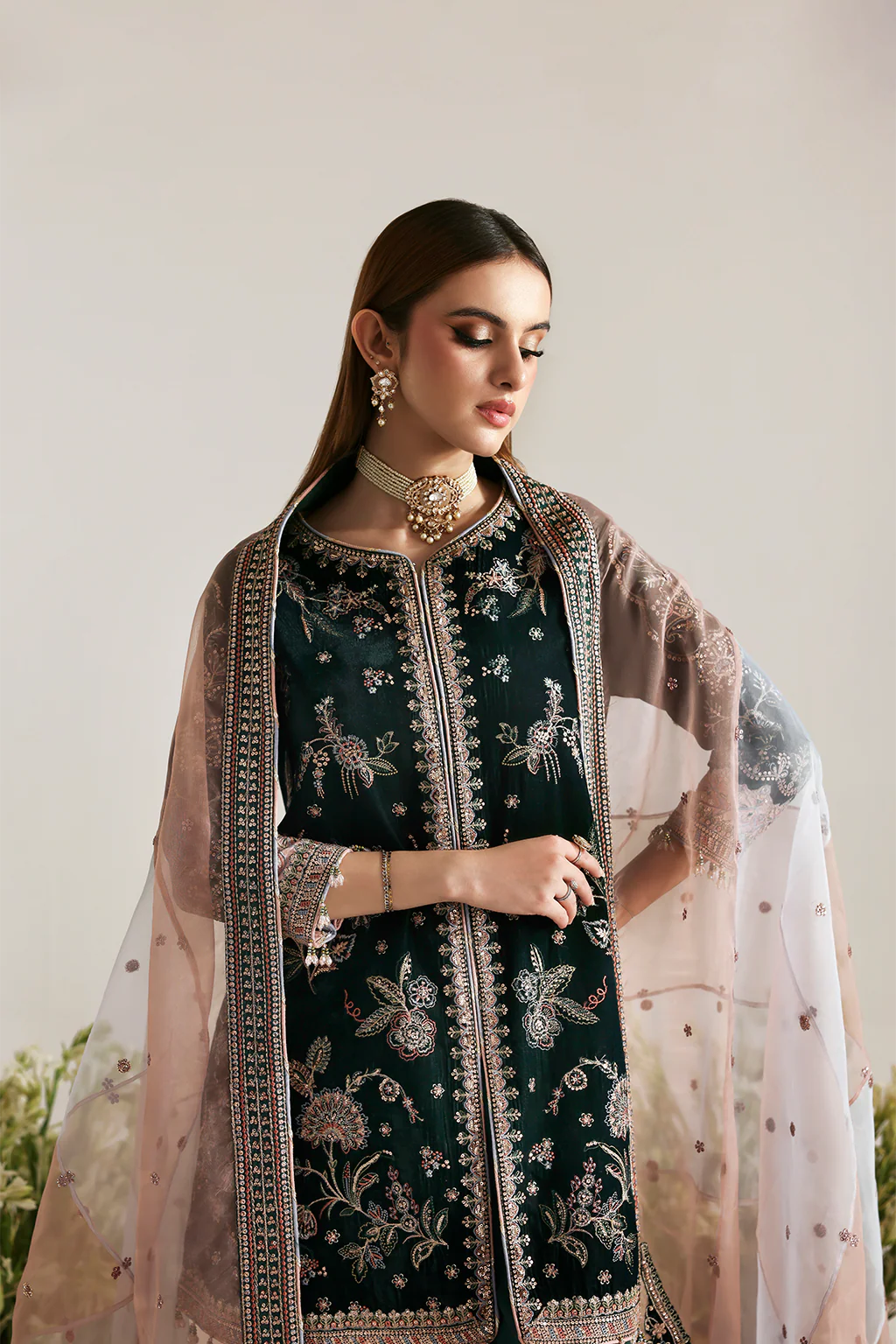 MEHRUUNISA | EMAAN ADEEL ZARPOSH VELVET COLLECTION 2025