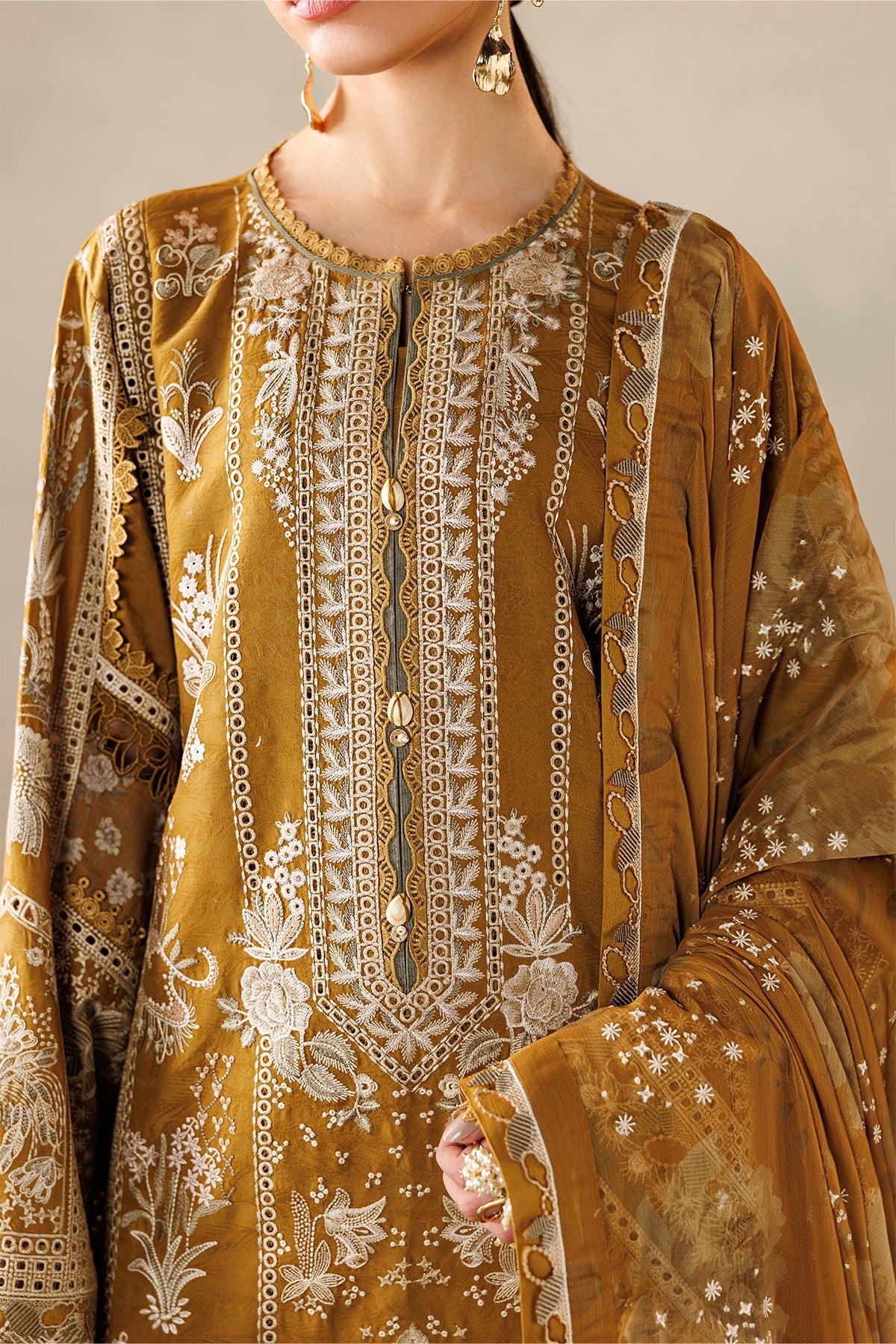 EL26-D07 | Baroque | Eid Lawn Collection Unstitched 2026