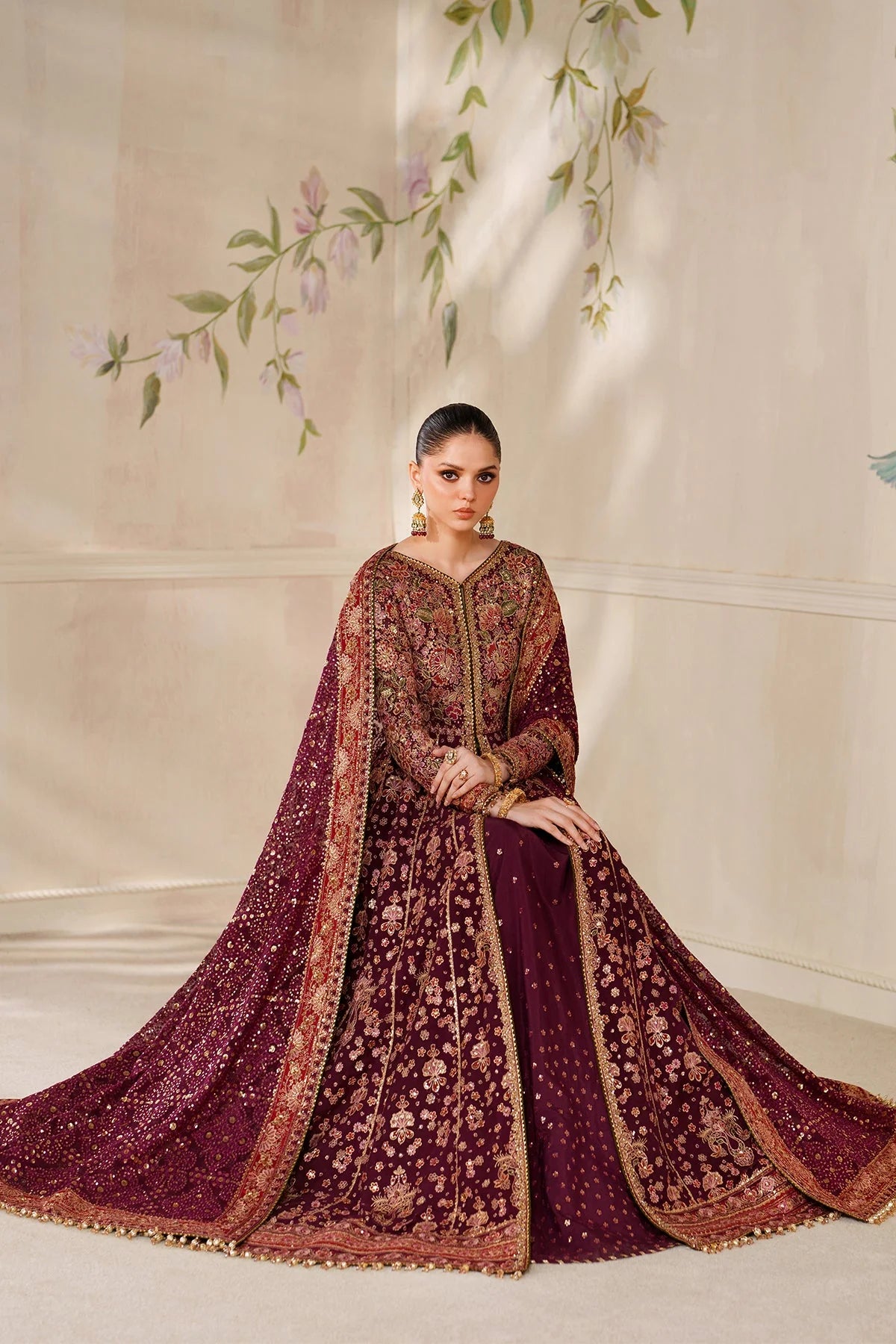 CH14-05 | Baroque Chantelle Unstitched Collection 2025