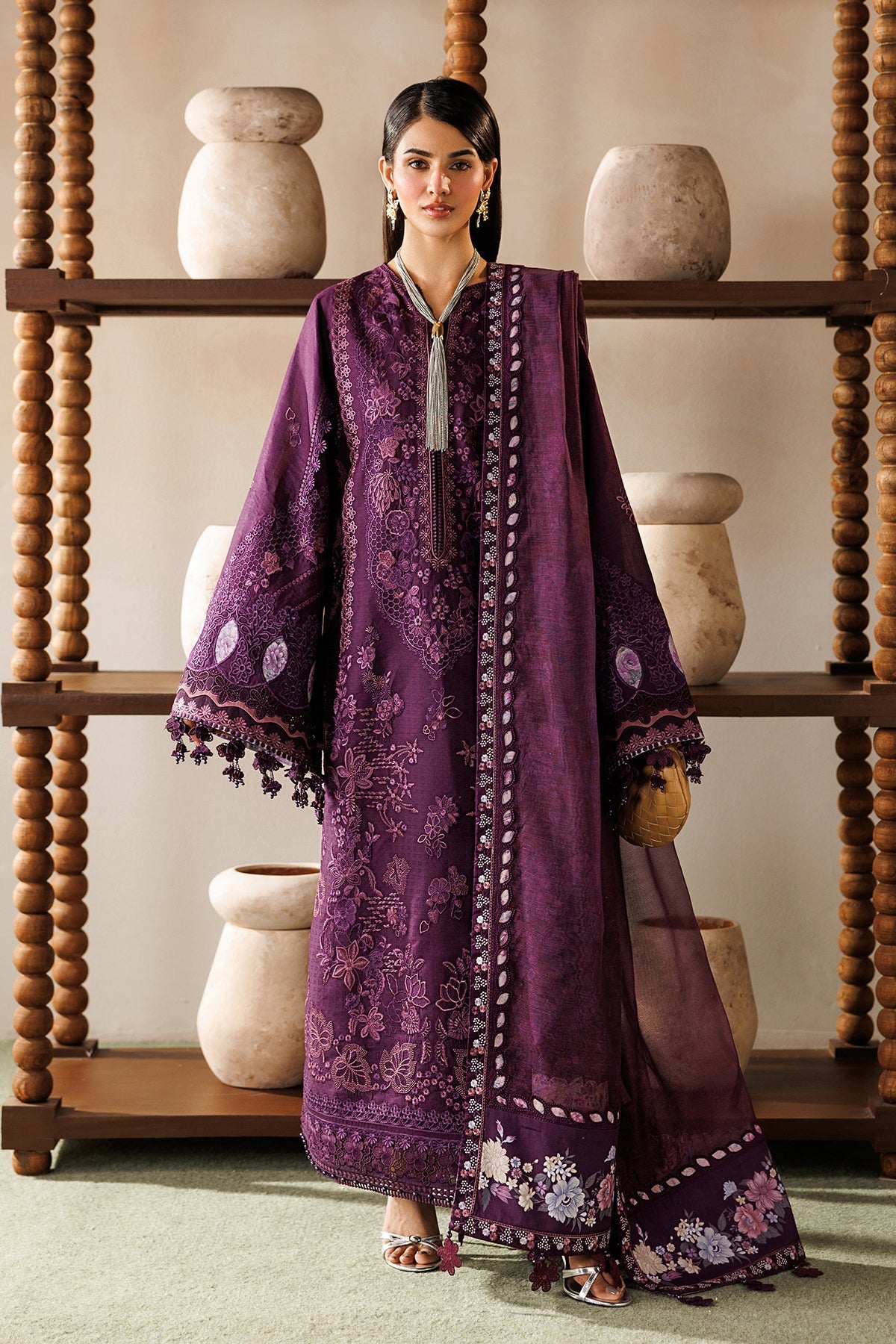 EL26-D02 | Baroque | Eid Lawn Collection Unstitched 2026