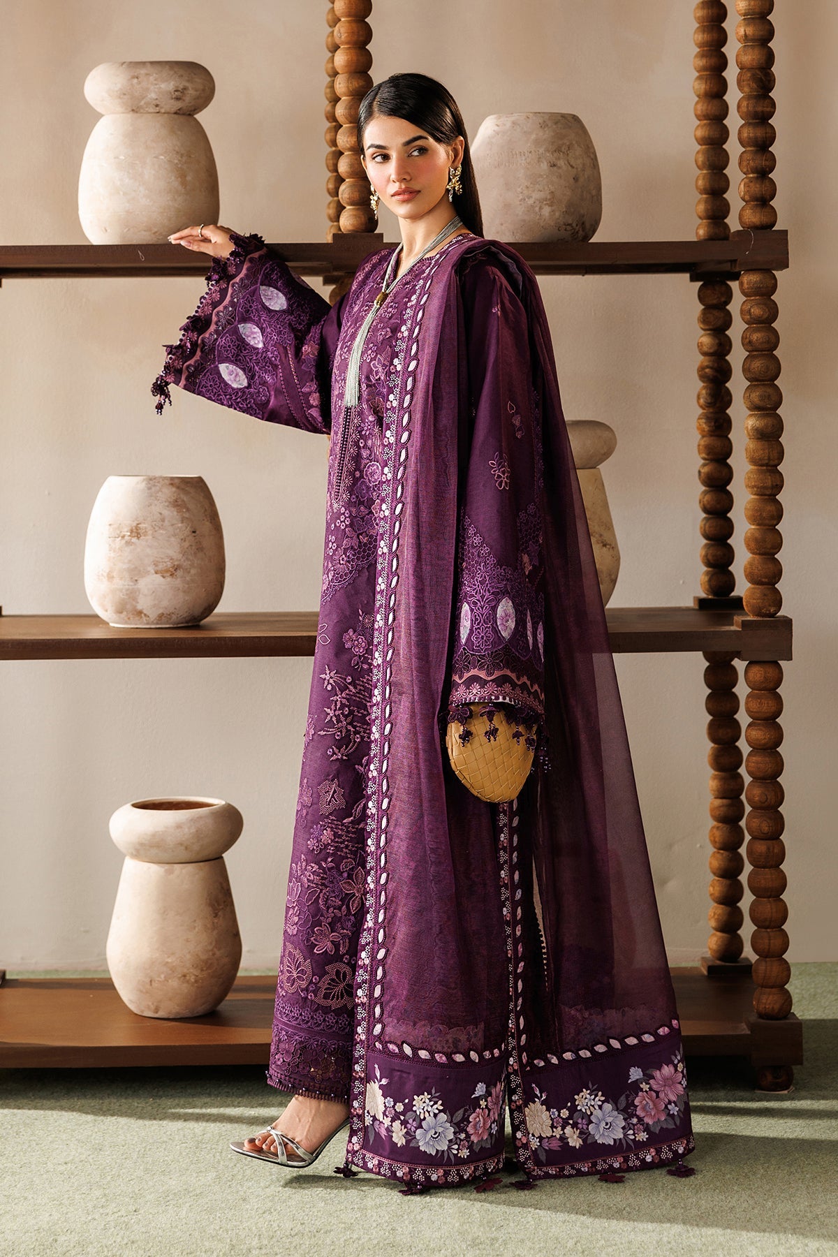 EL26-D02 | Baroque | Eid Lawn Collection Unstitched 2026