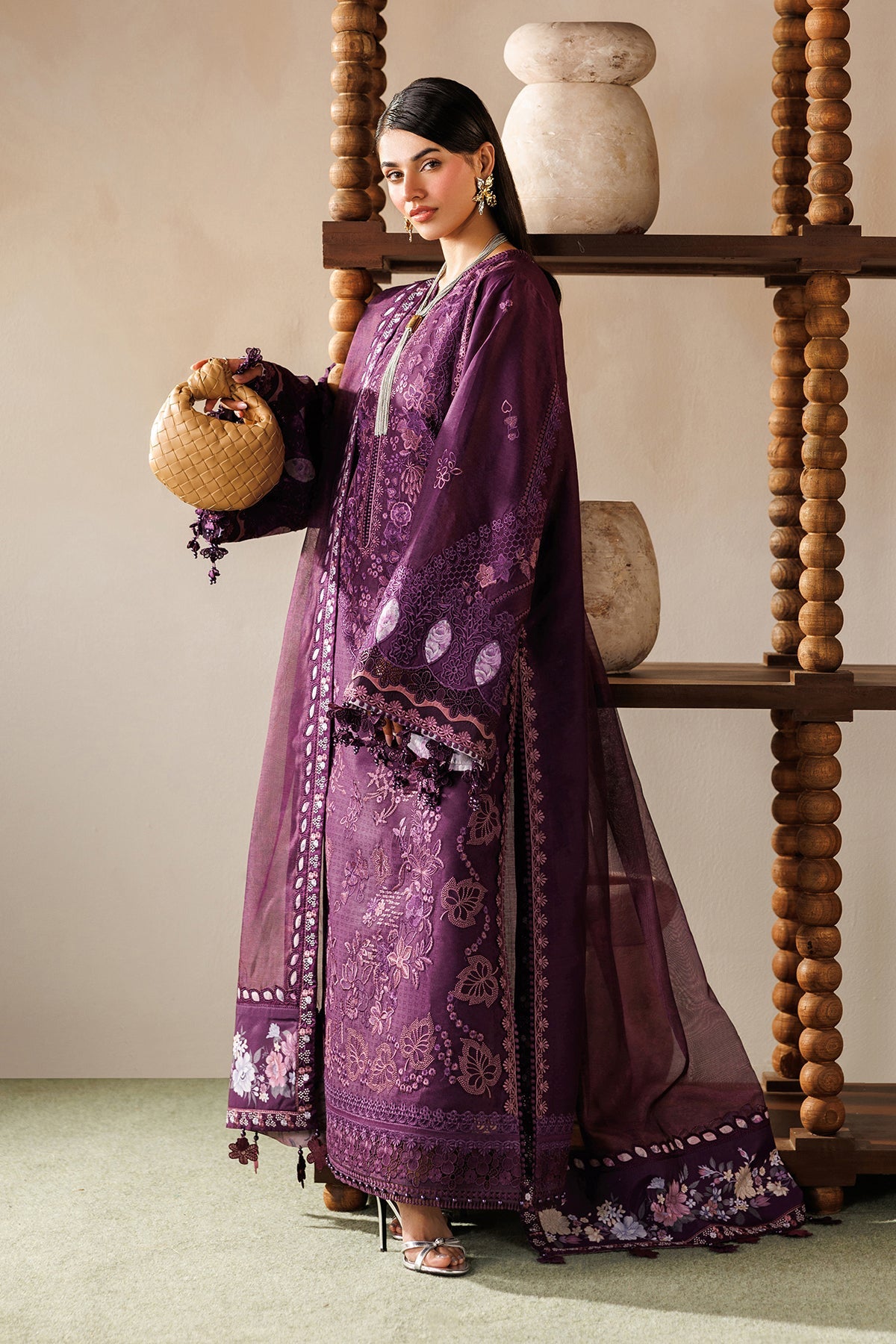 EL26-D02 | Baroque | Eid Lawn Collection Unstitched 2026