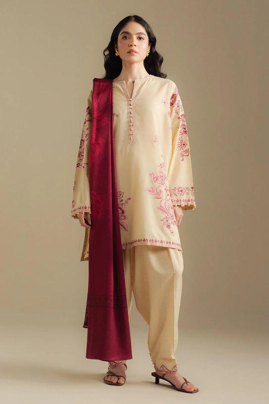 Snowdrop 10A | Coco By Zara Shahjahan Winter Edit| Unstitched Collection 2025