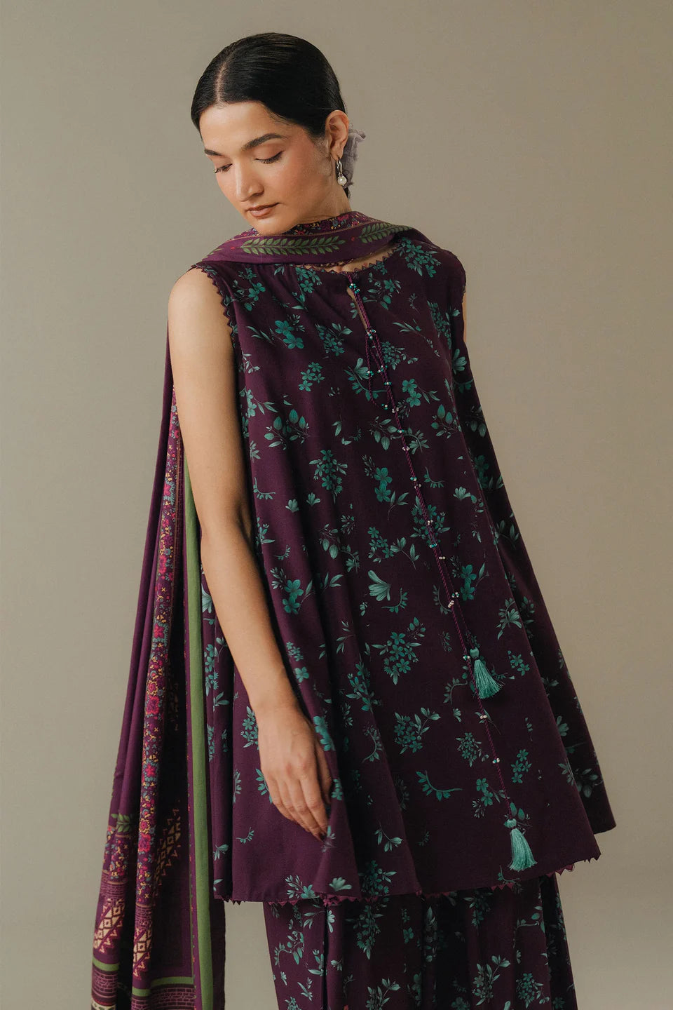 WILD FERN-2B | Coco Prints Winter Collection 2025