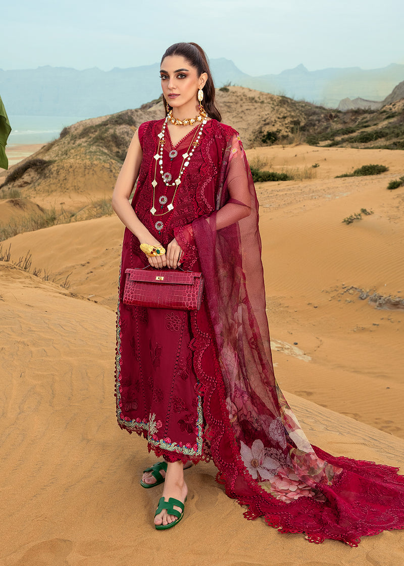 Lillie de Jong - Cherry | Saira Shakira | Crimson Lawn 2024