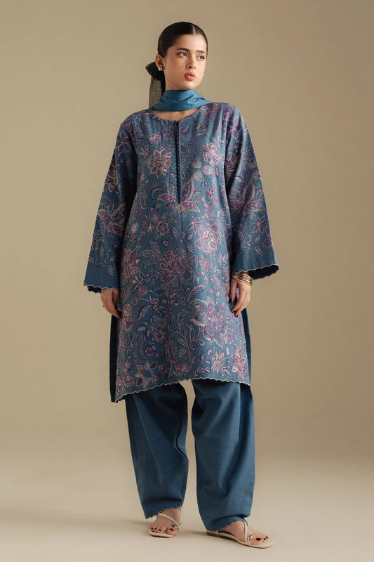 Mist 2B | Coco By Zara Shahjahan Winter Edit| Unstitched Collection 2025