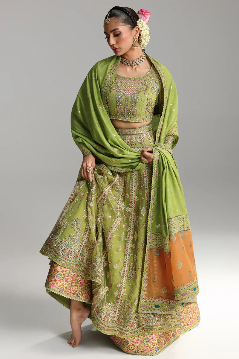 RH - 03 - GULNARA | Qalamkar |Shadmani Wedding Formals Collection 2025