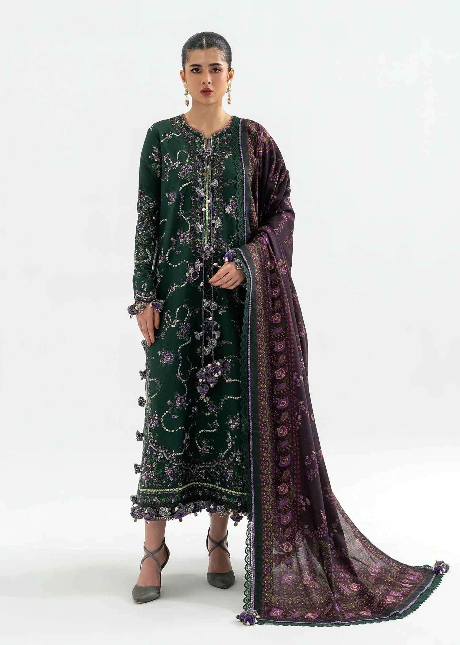 Gulbasi | Hussain Rehar Khaddar Winter Collection 2025