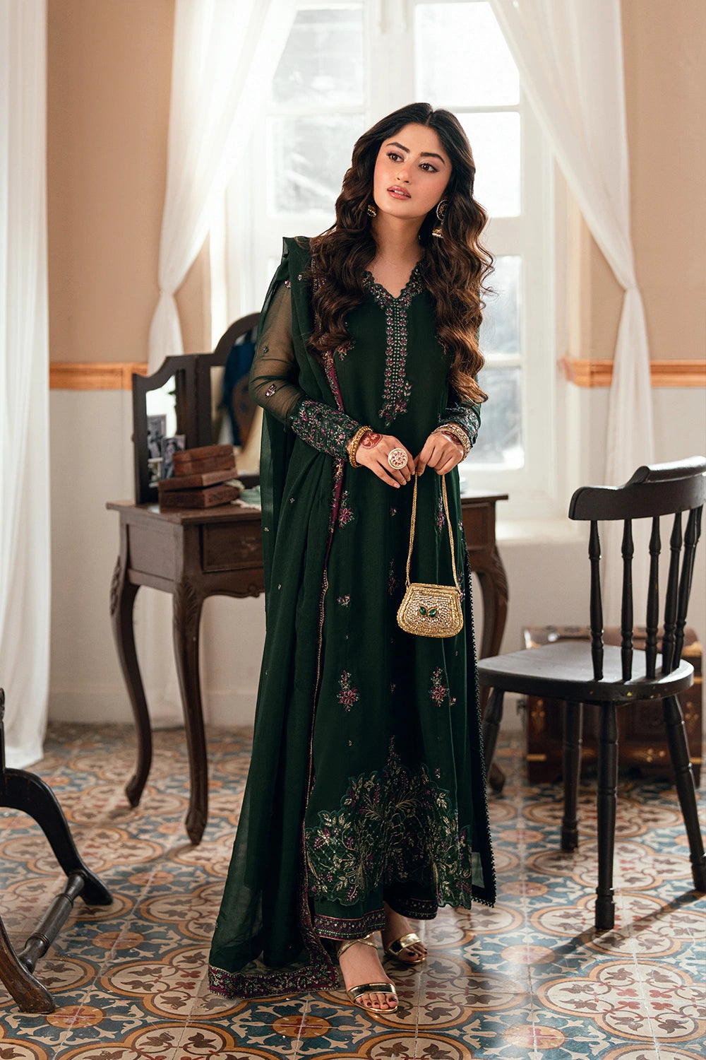 Glimmer Green | Azure | Eid Drop Collection Unstitched 2026