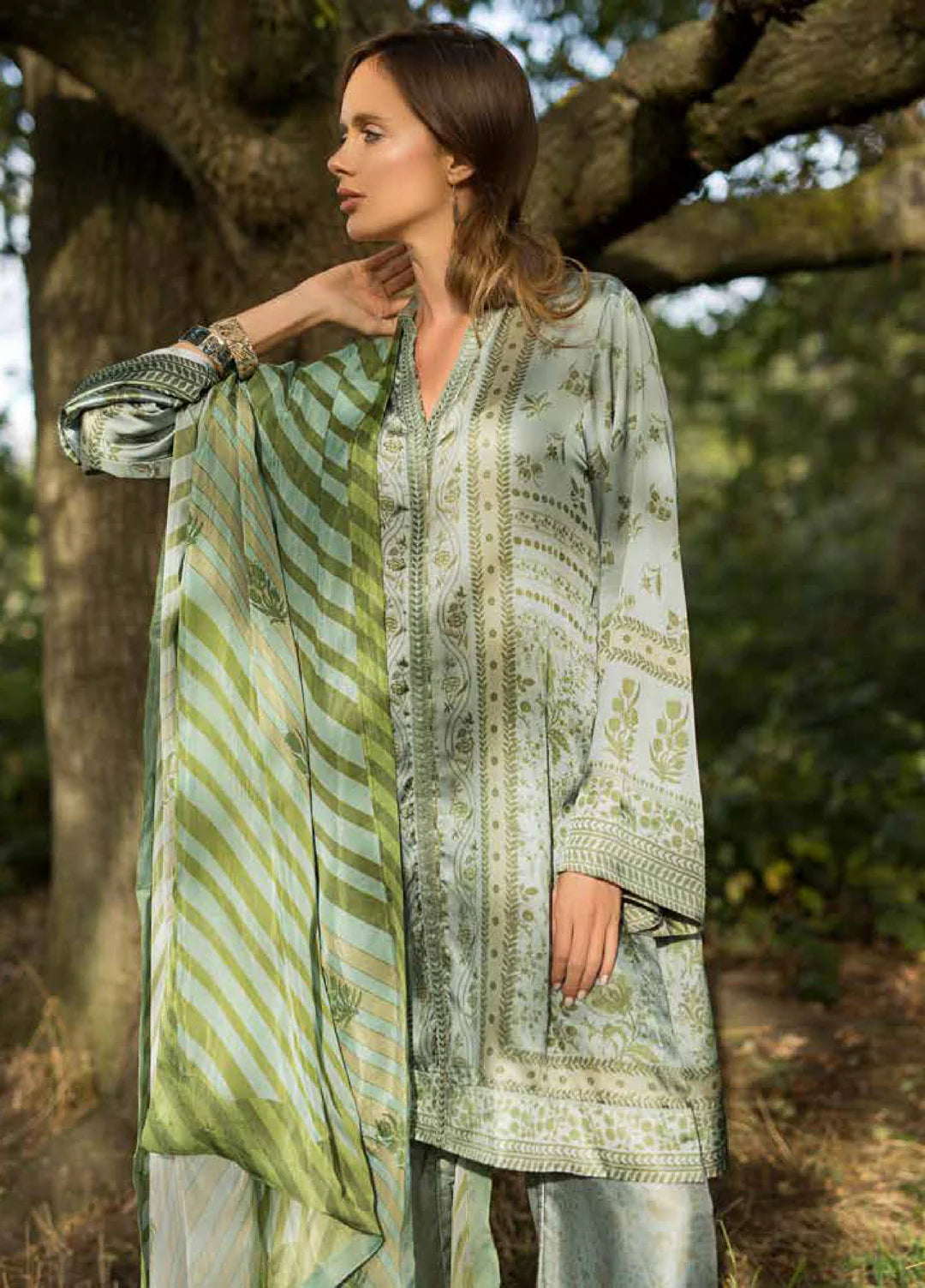 Design 02 | Sobia Nazir  | Satin Silk Collection 2025