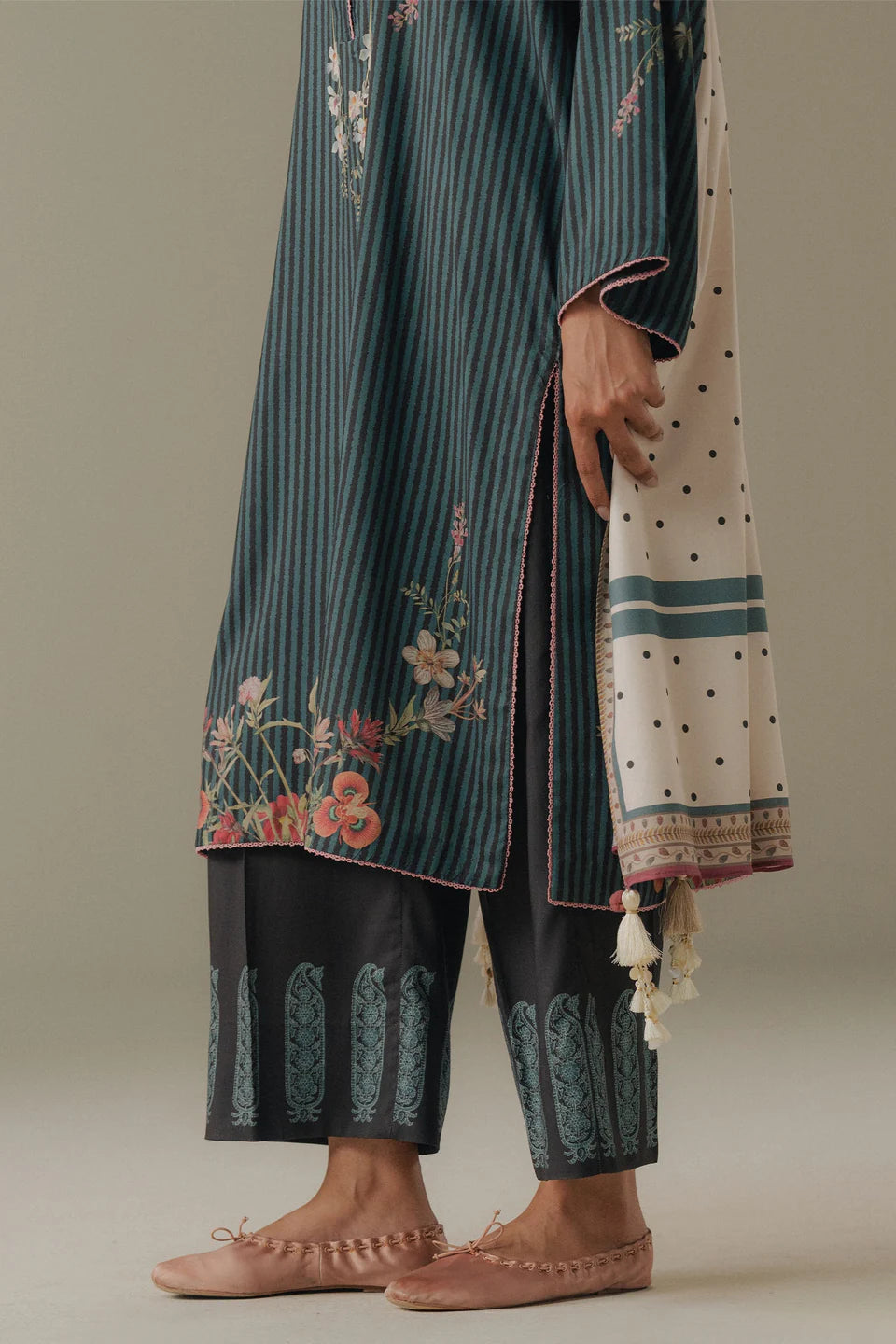 AMBER DAYS - 1B | Coco Prints Winter Collection 2025