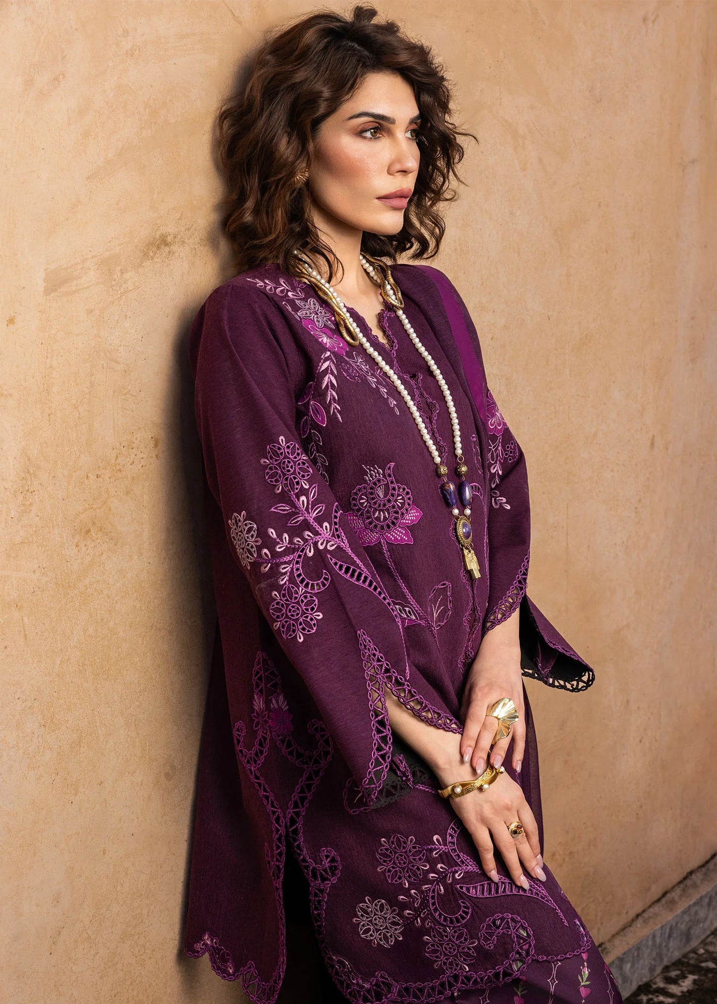 Choti Memsaab | Crimson Mitti Winter Pret Collection 2025