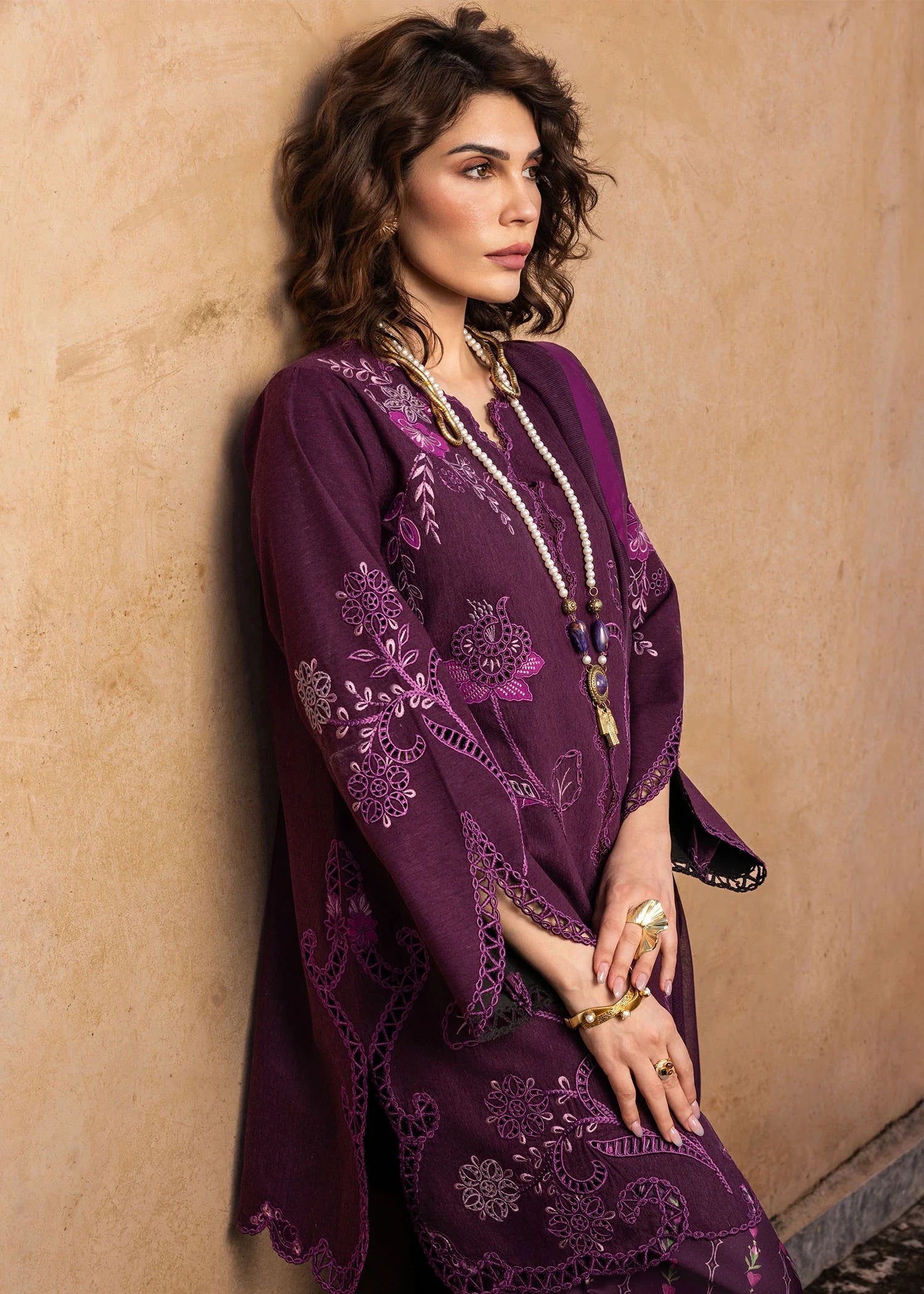 Choti Memsaab | Crimson Mitti Winter Pret Collection 2025