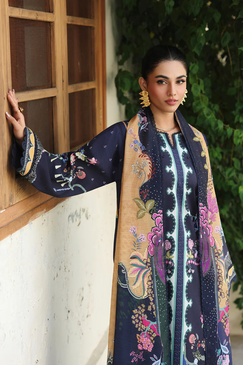 QW - 04A - Allan | Qalamkar  | Qprints Winter Collection 2025