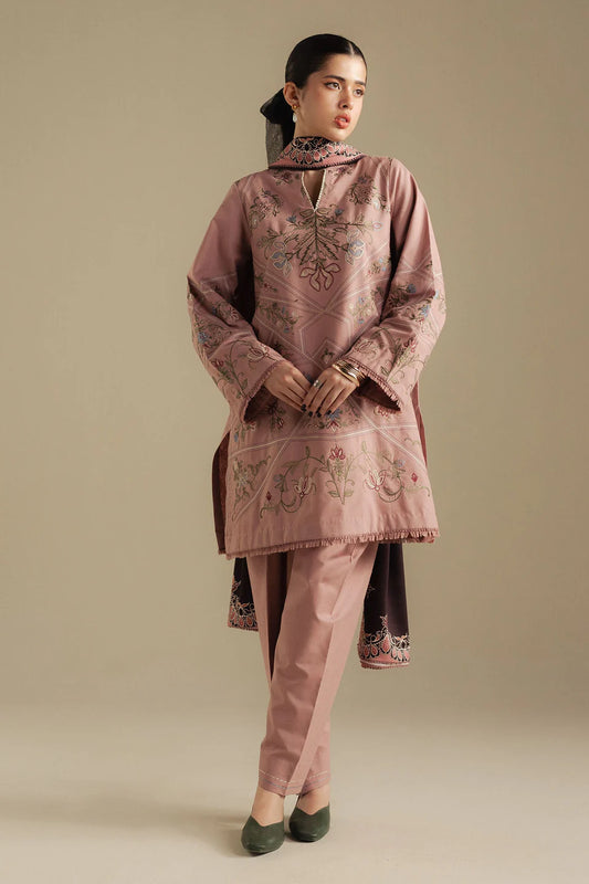 Coral 4A | Coco By Zara Shahjahan Winter Edit| Unstitched Collection 2025