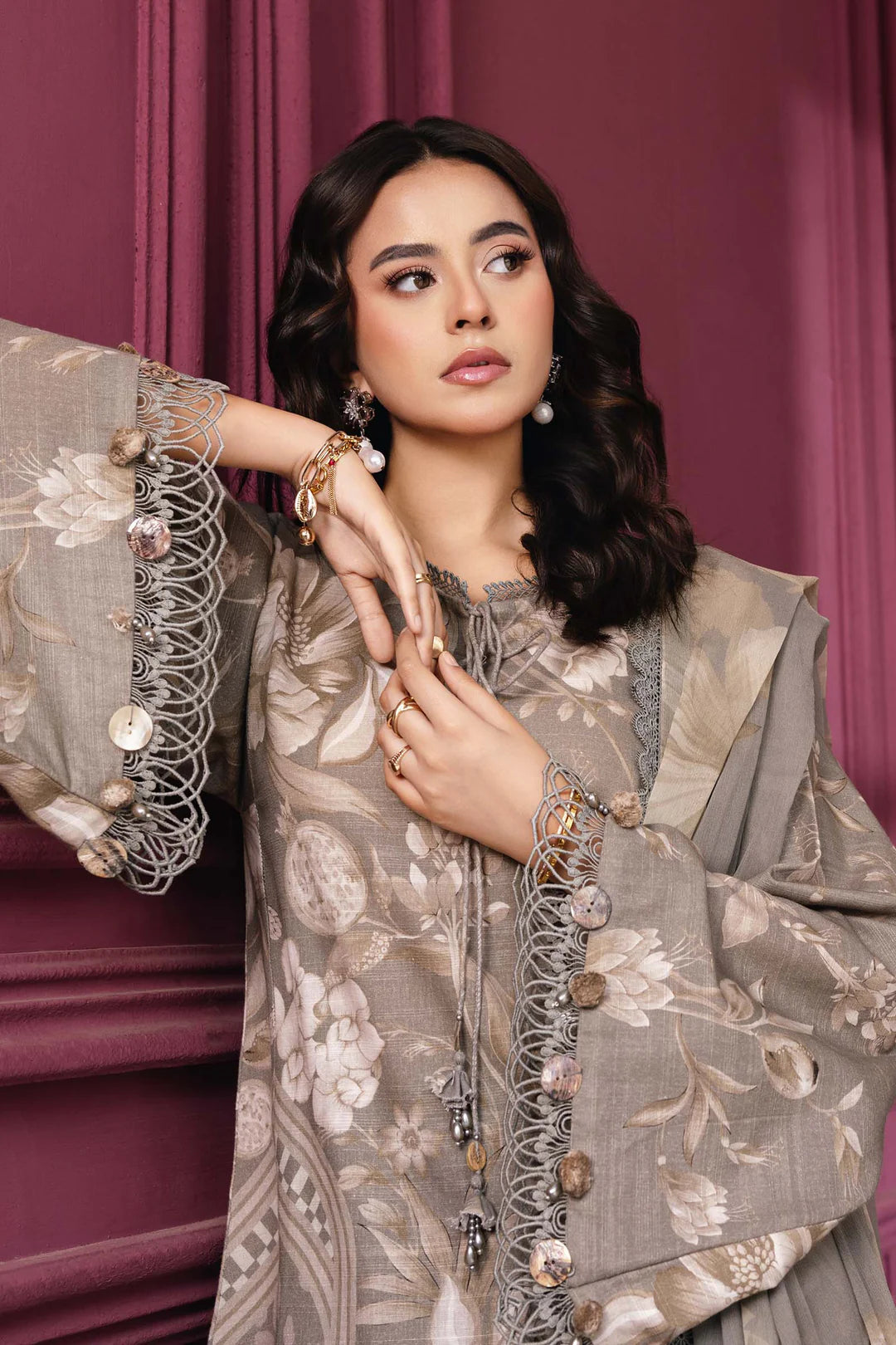 MB-CUS25-1101A | M Basic By Maria B Winter Unstitched Collection 2025