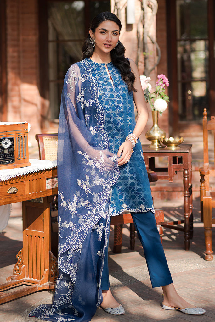 ANTIQUE ROYAL | Cross Stitch | Unstitched Eid Lawn 2024