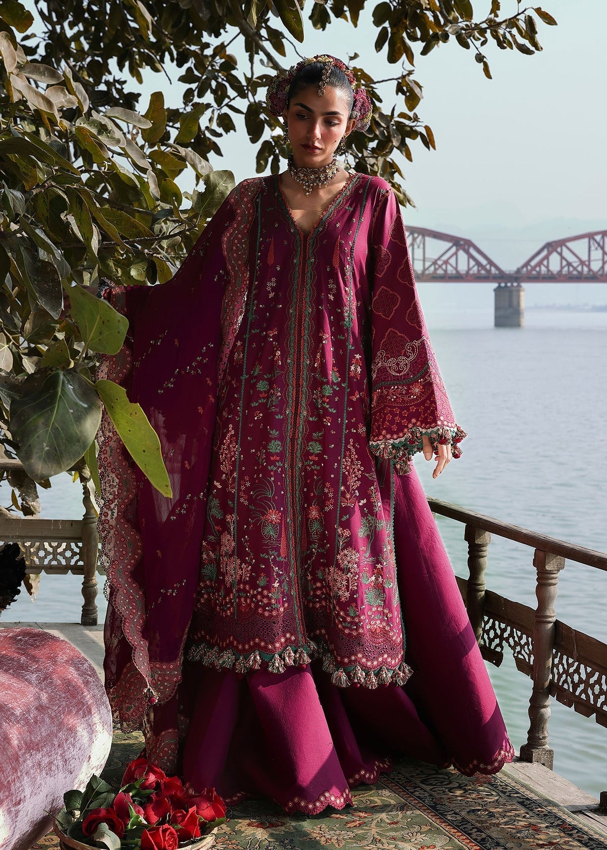 Anjas | Hussain Rehar | Kalabagh Luxury Lawn Collection 2026