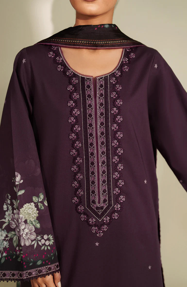 PLUMORA | Seran Ilara | Unstitched Cambric Edit 2025