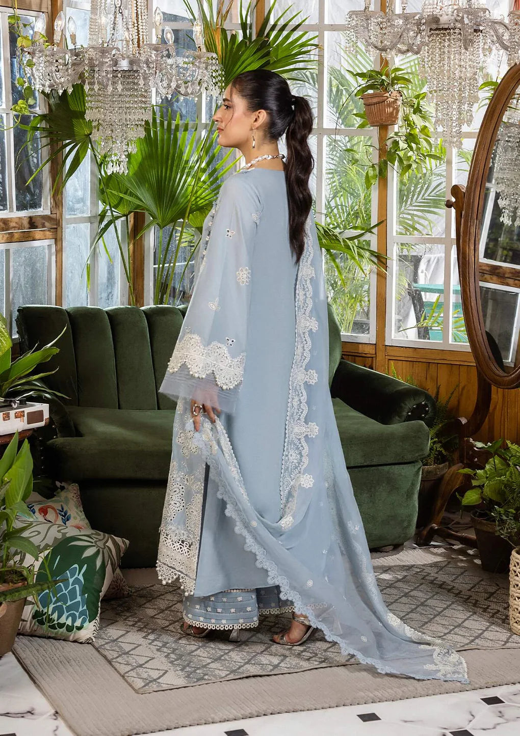 EEC-3B SKY DREAM | Elaf | E Craft Chikankari Collection 2025
