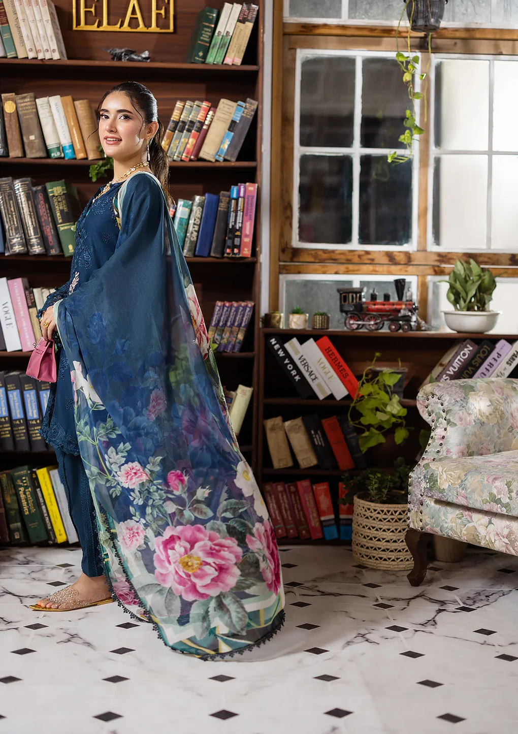 EEC-4B SERENAIRE | Elaf | E Craft Chikankari Collection 2025