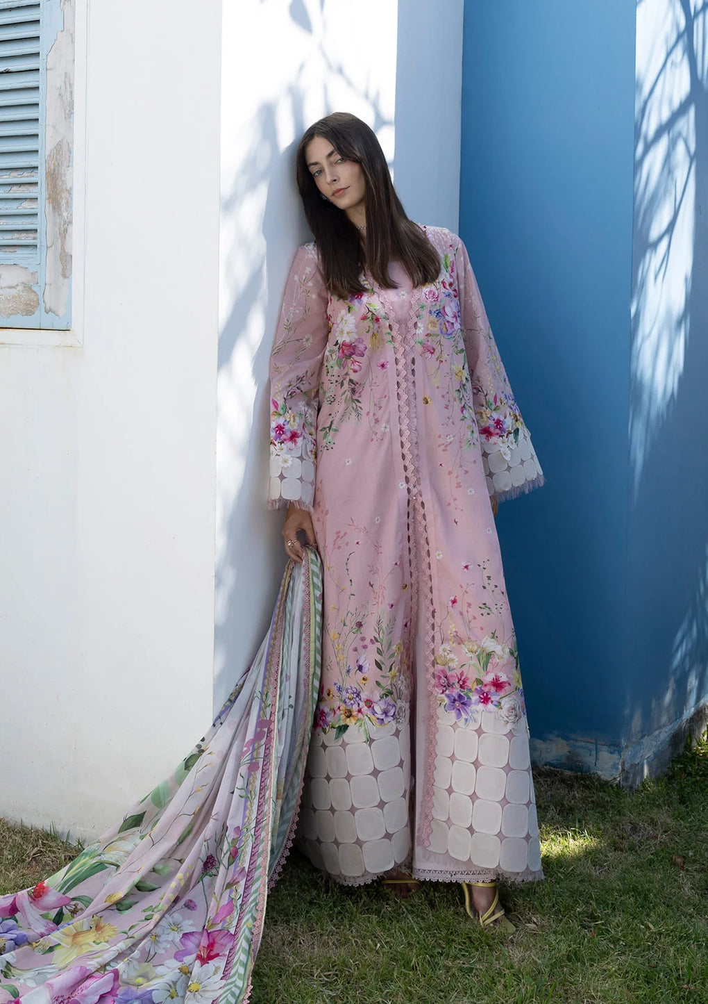 EPN-02 ANGEL | Elaf | Santorini Prints Lawn Unstitched Collection 2026