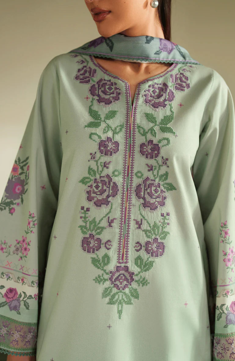 AVELINE | Seran Ilara | Unstitched Cambric Edit 2025