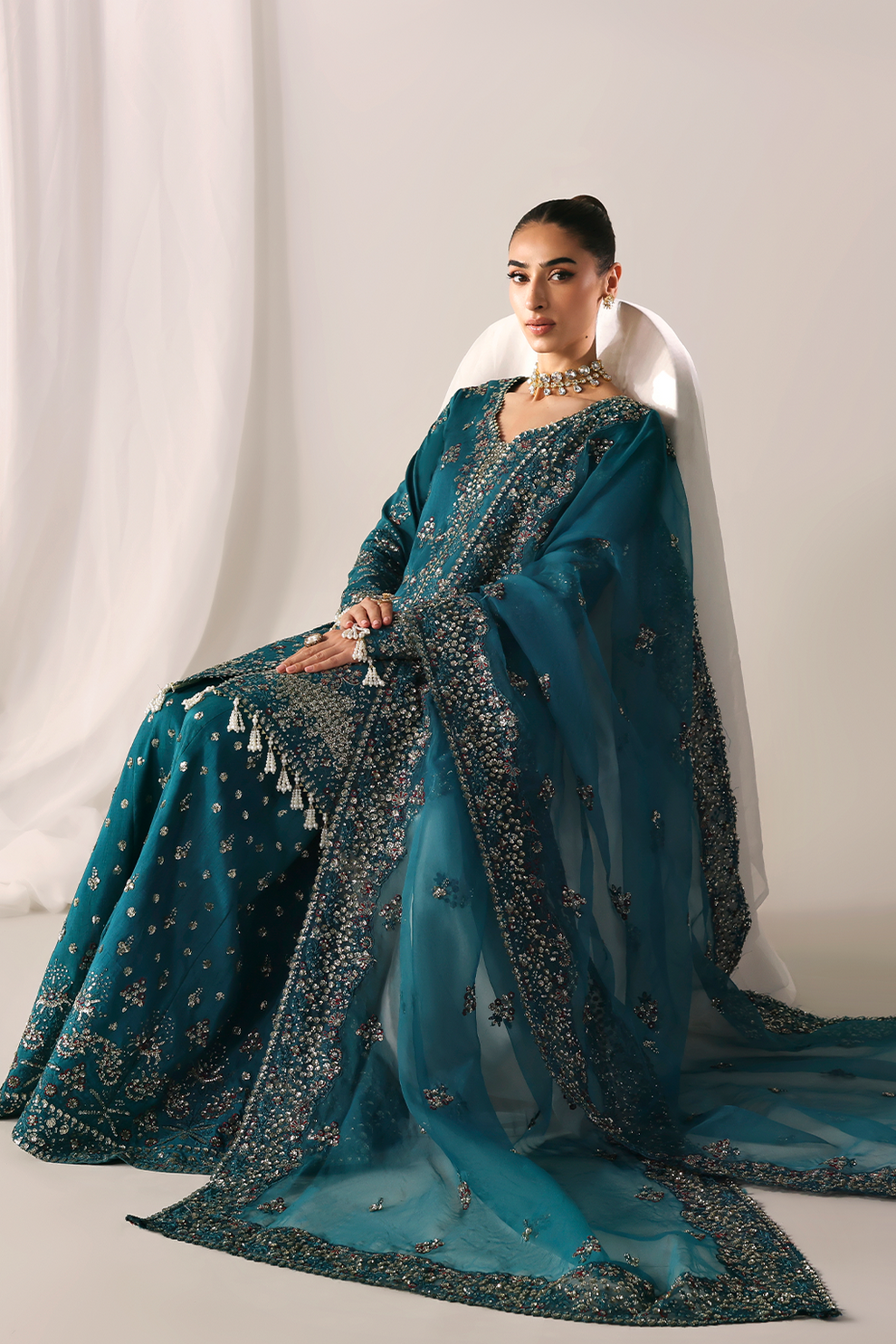 MOONLIT NIGHT | Emaan Adeel | Serein Luxe Silk Unstitched Collection 2026 