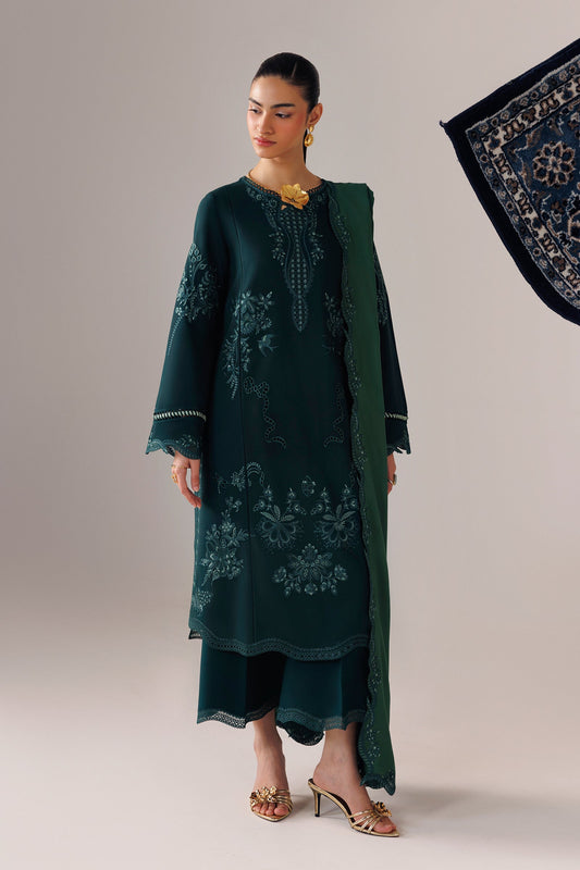 QLW-09 ROMA | Qalamkar | Qline Linen Collection 2026