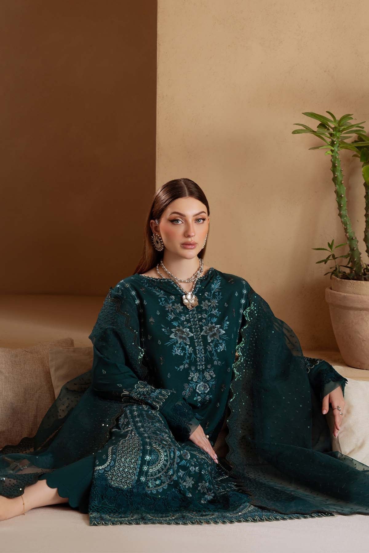 NE-169 | Nureh | Unstitched Karandi Collection 2025
