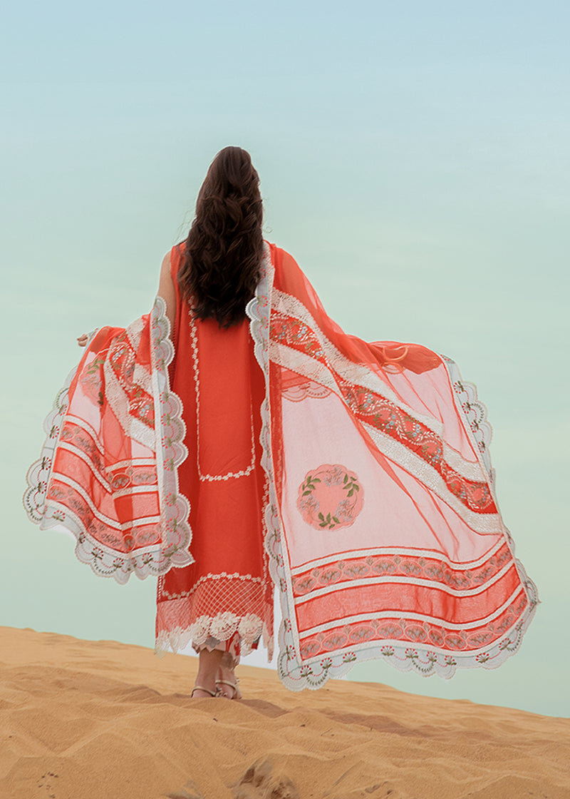 Stars of Fire - Fiesta Coral | Saira Shakira | Crimson Lawn 2024