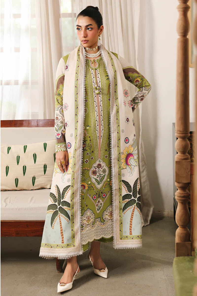 QW - 07B - Tahlia  | Qalamkar  | Qprints Winter Collection 2025