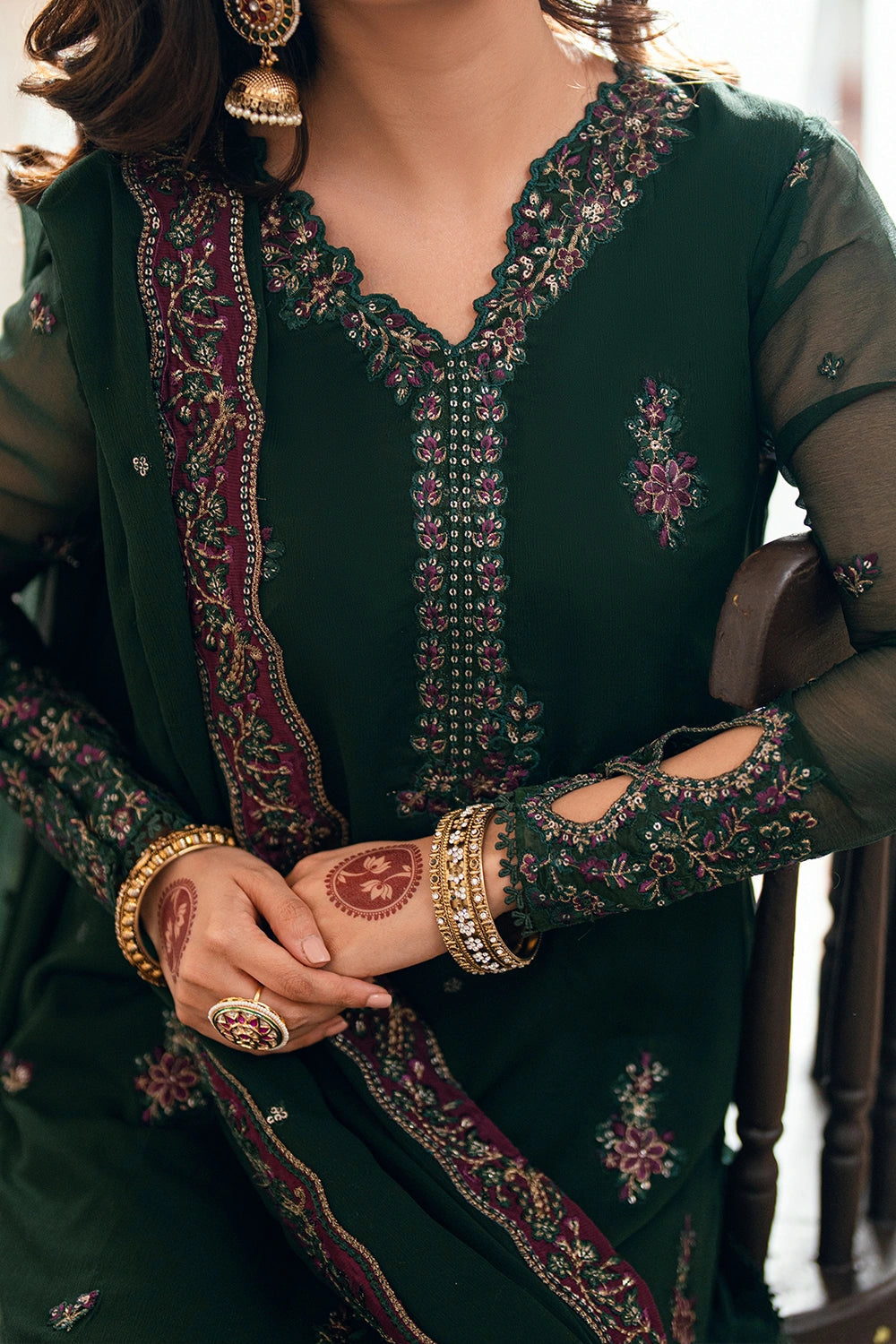 Glimmer Green | Azure | Eid Drop Collection Unstitched 2026