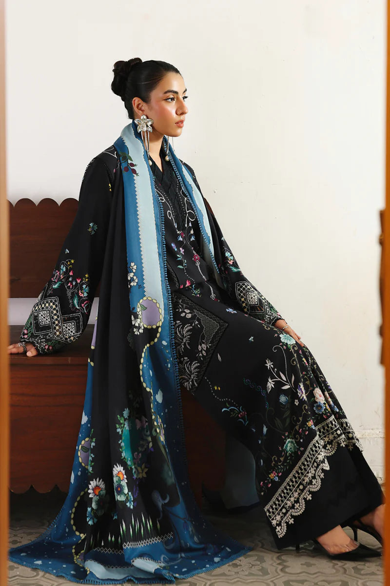 QW - 06B - Skye   | Qalamkar  | Qprints Winter Collection 2025