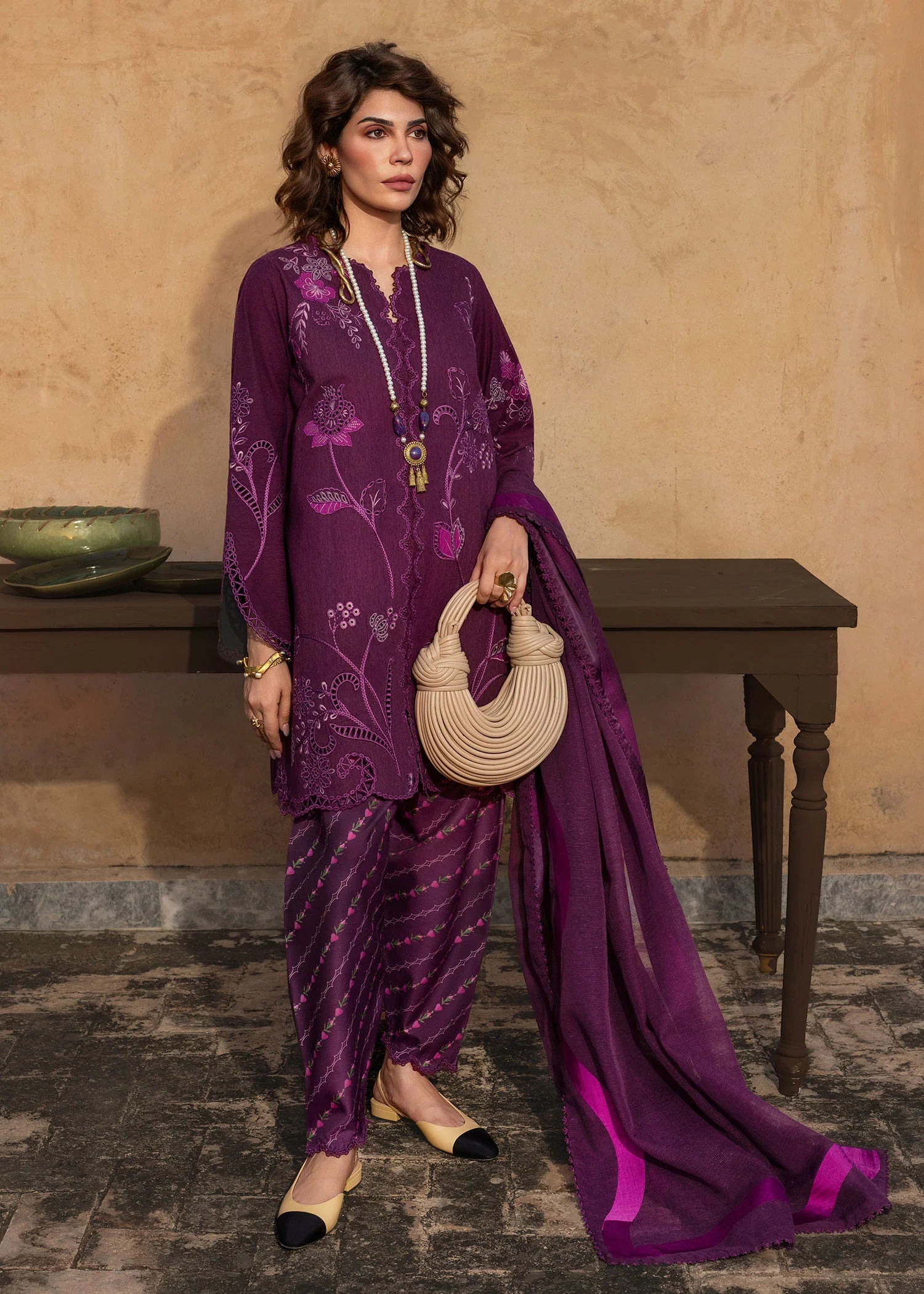 Choti Memsaab | Crimson Mitti Winter Pret Collection 2025