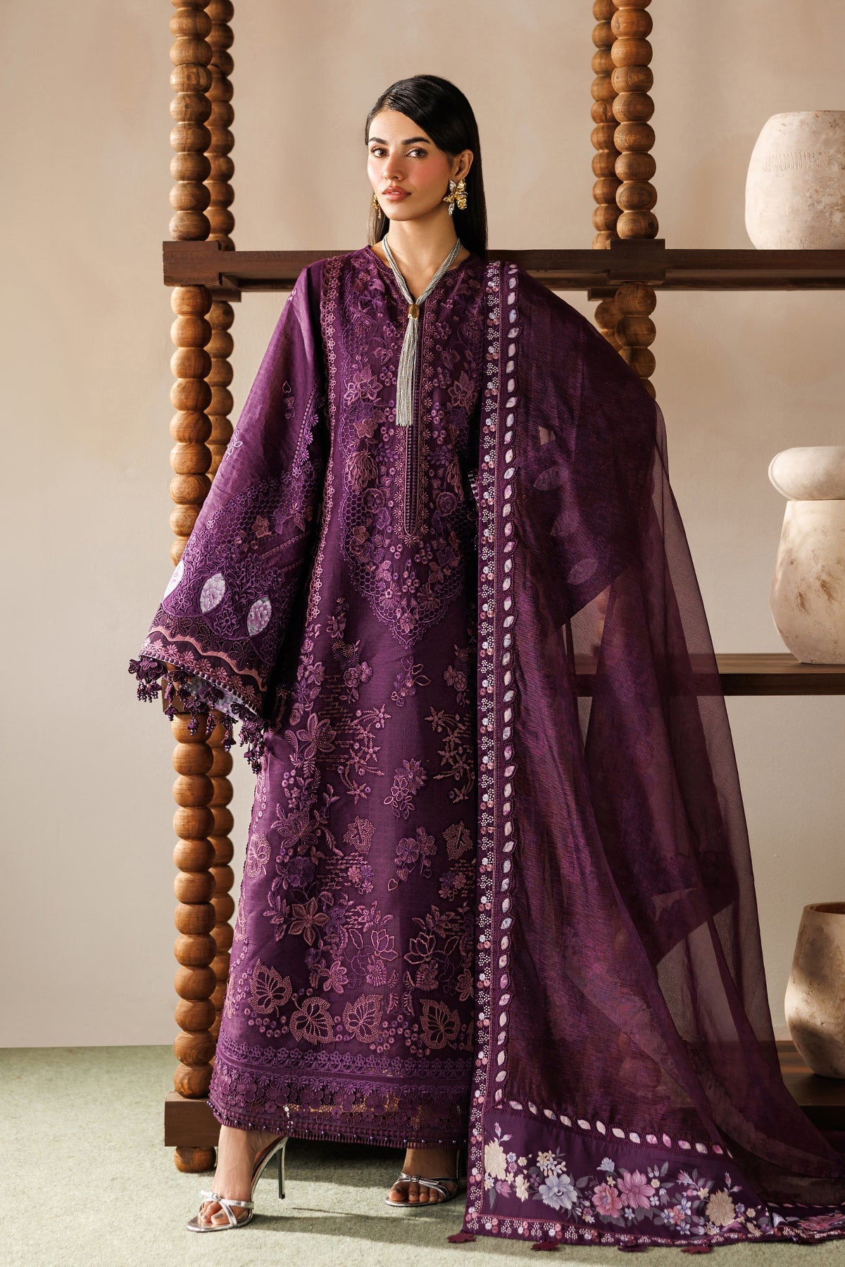 EL26-D02 | Baroque | Eid Lawn Collection Unstitched 2026