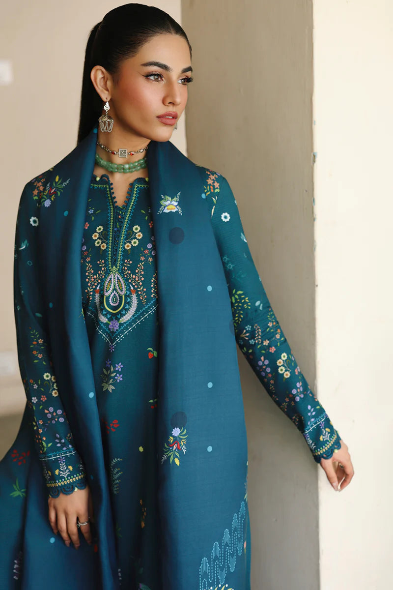 QW - 05B - Amiel | Qalamkar  | Qprints Winter Collection 2025